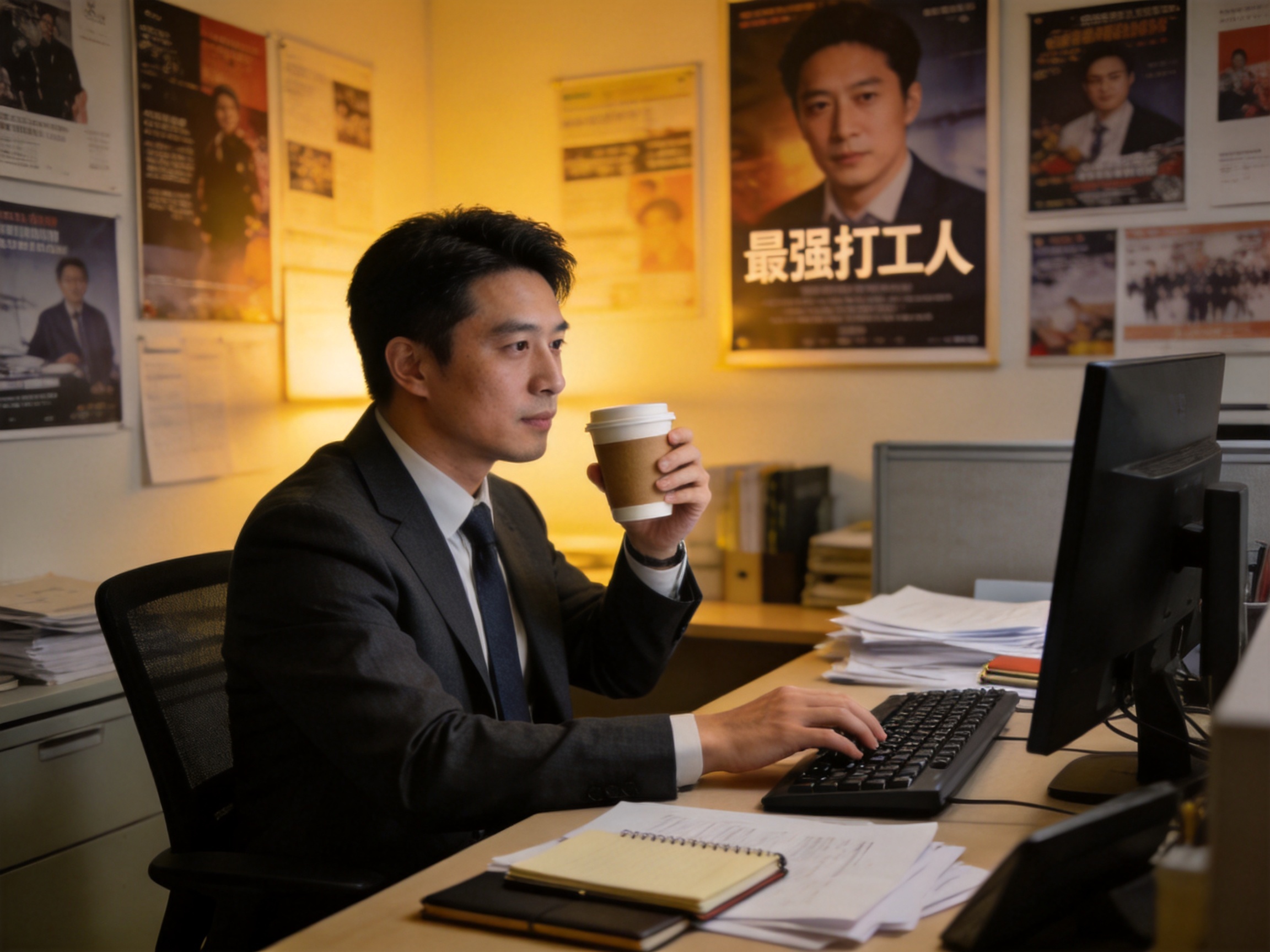 最强打工人短剧海报
